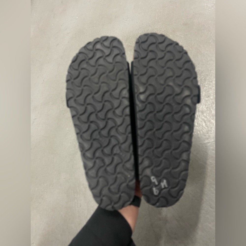 Women’s Birkenstock Arizona Black Slide Sandal size 39 - Picture 5 of 7